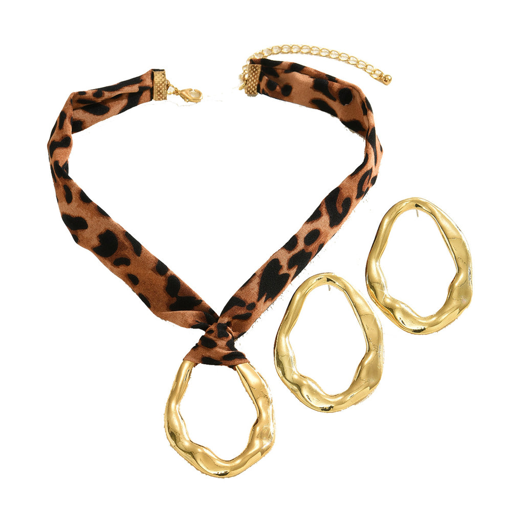 Leopard-Cord Oval Jewelry — product image 5