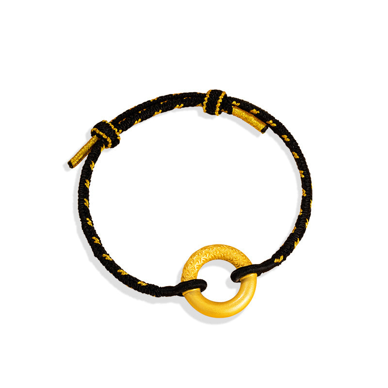 Bracciale in argento fino 999 – nuvola e ruyi