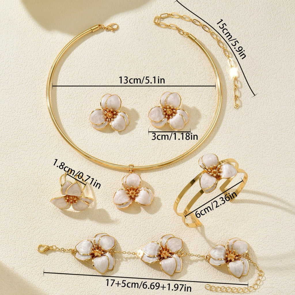 Cream Flower Jewelry — product image 4