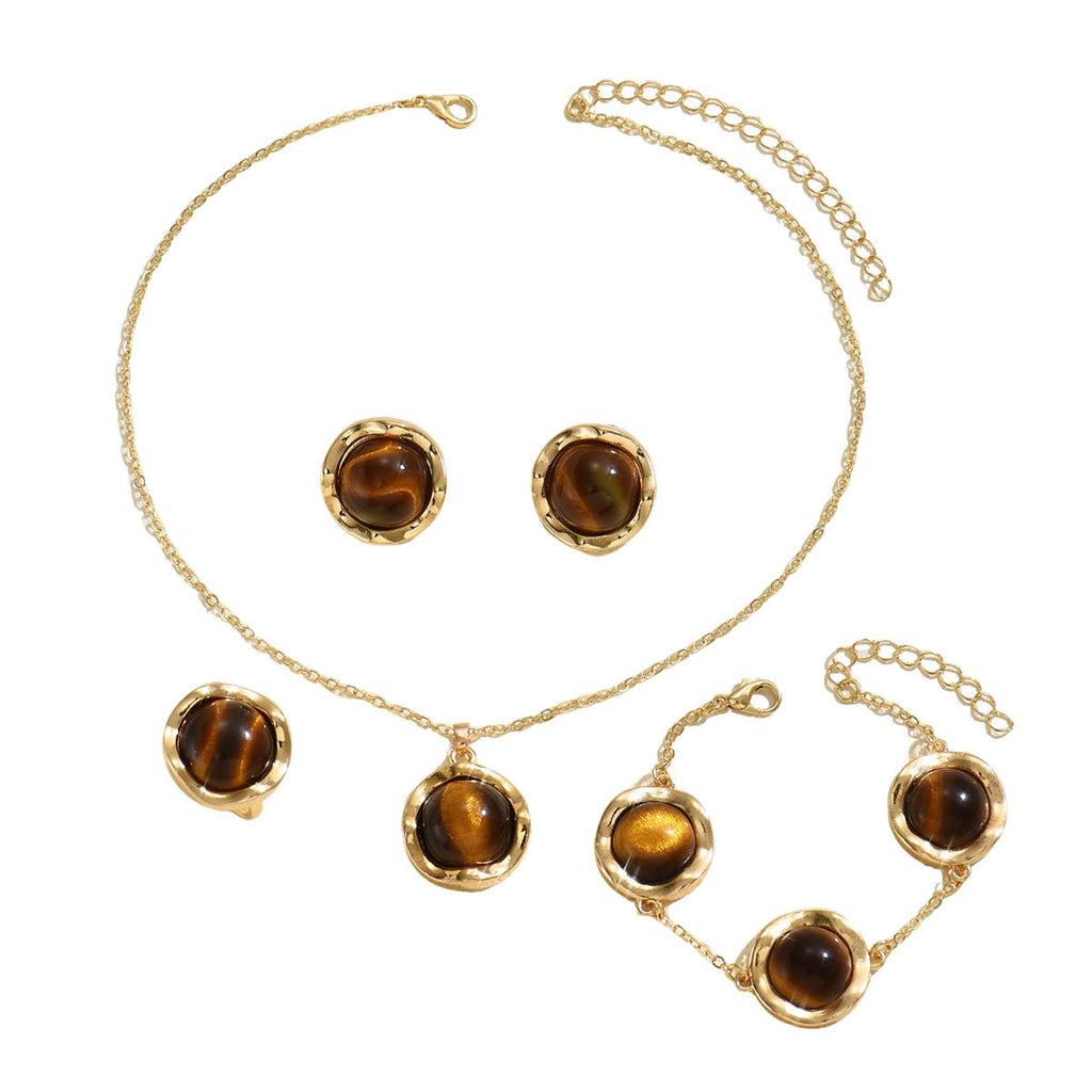 Amber-Color Oval Jewelry — product image 5