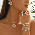Cream Flower Jewelry