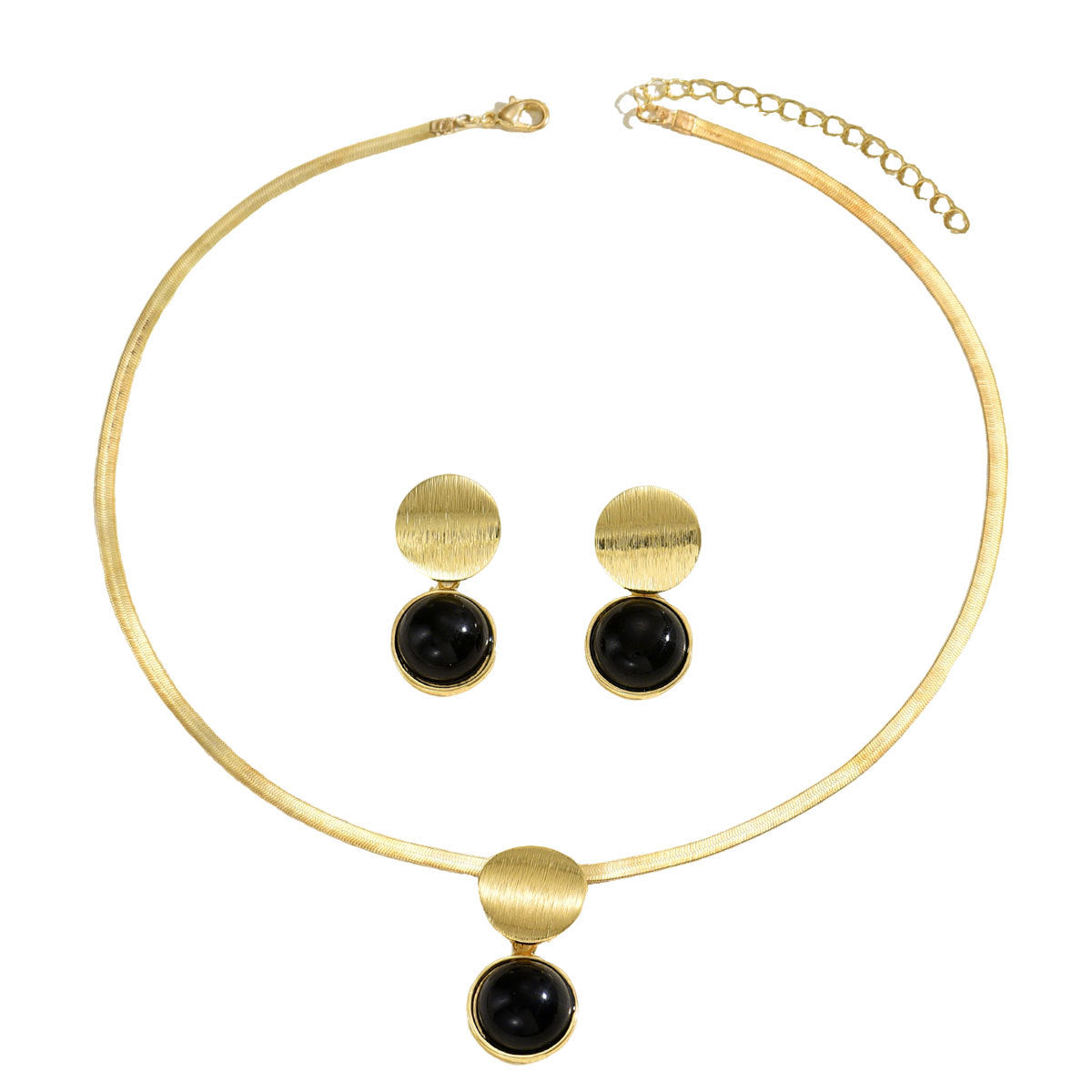 Black Disc Drop Jewelry — product image 5