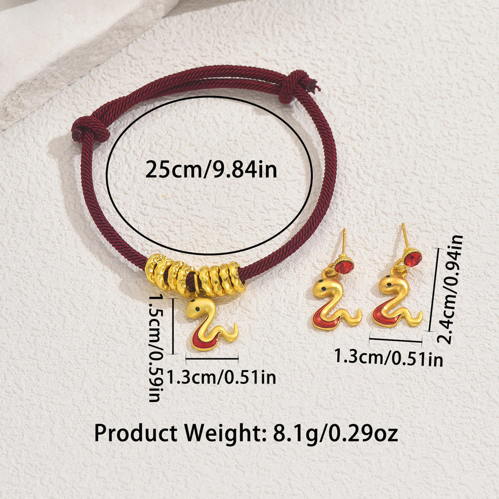 Snake Charm Cord Jewelry — product image 4