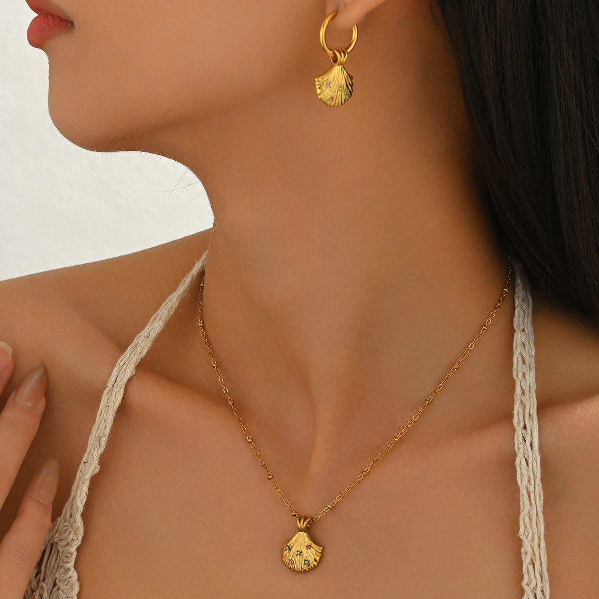 Tiny Shell Charm Jewelry — product image 2