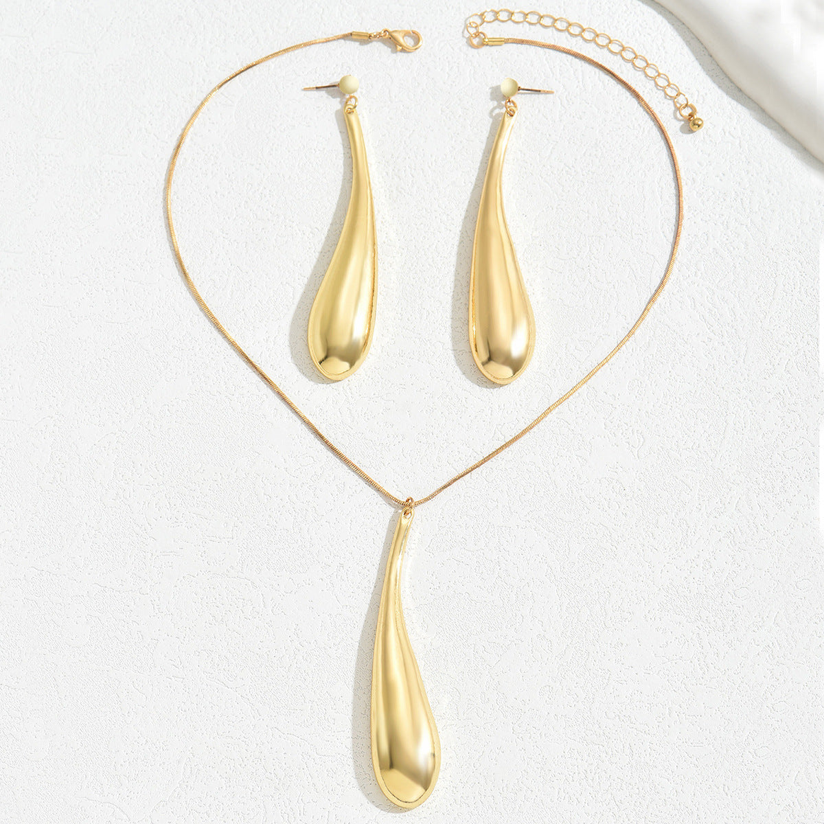 Long Polished Teardrop Jewelry — product image 4