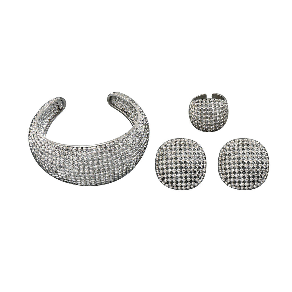 Textured Rounded Cuff Jewelry — product image 5