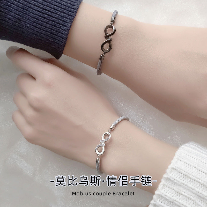 Bracciale in argento sterling 925 – Möbius