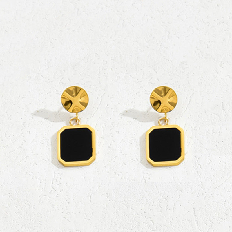 Black Rectangle Layered Jewelry — product image 3