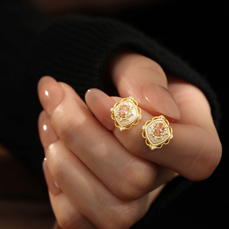Gioielli in argento sterling 925 e madreperla
