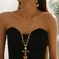 Abstract Face Pendant Jewelry