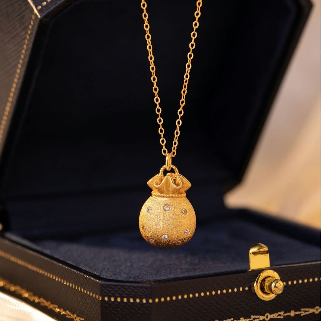 Collana in argento sterling 925 – borsetta