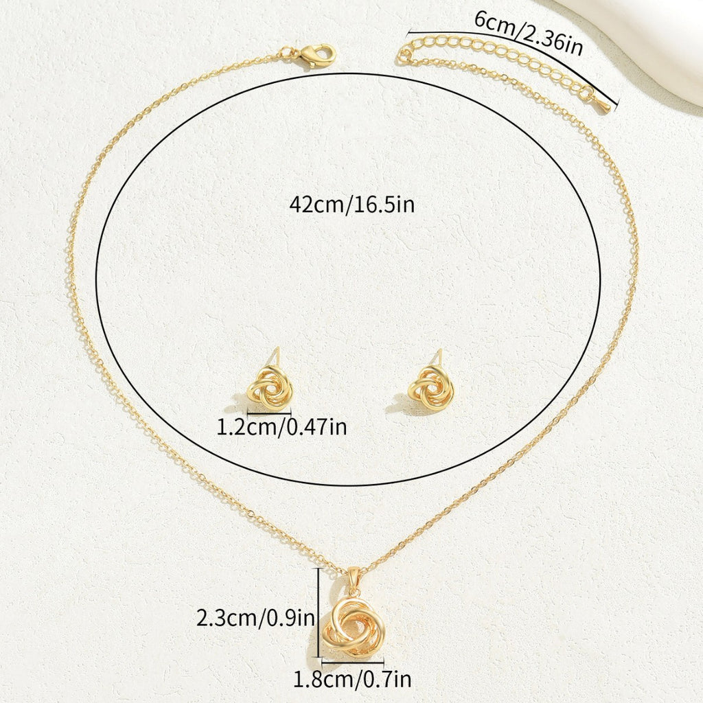 Twisted Circle Pendant Jewelry — product image 4