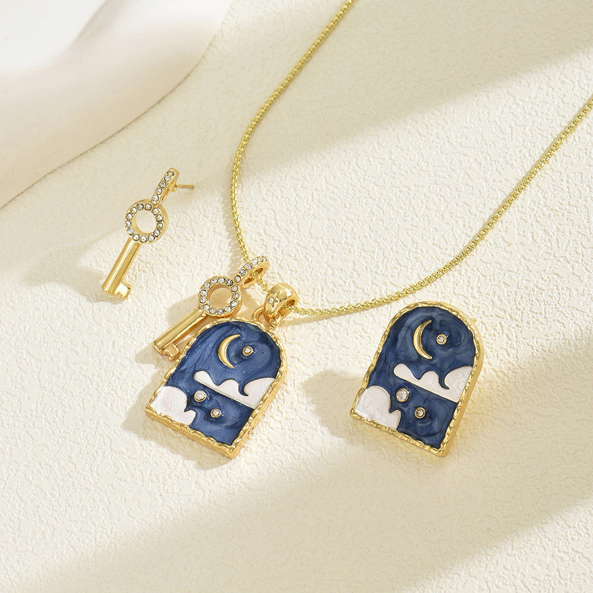 Blue Celestial Tag Jewelry — product image 2