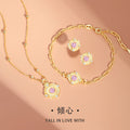 Original Love Sterling Silver 925 Necklace Women's Light Luxury High-Grade Pink Zircon Clavicle Chain Ins Heart with Your Pendant