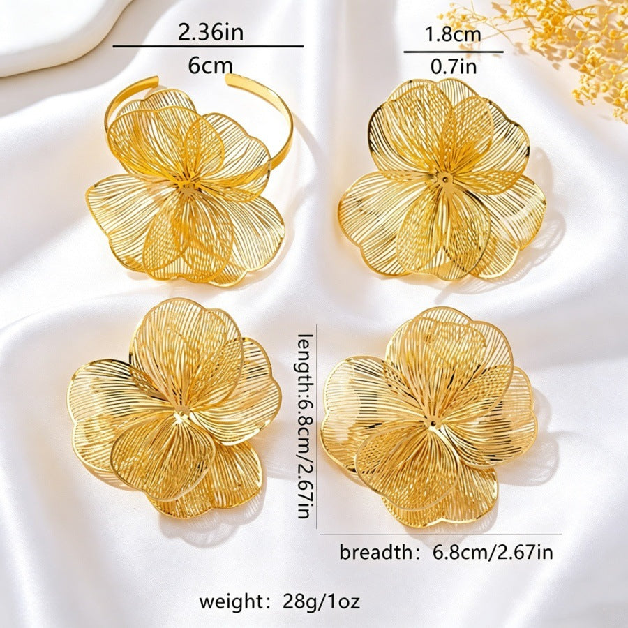 Lattice Flower Statement Jewelry — product image 5