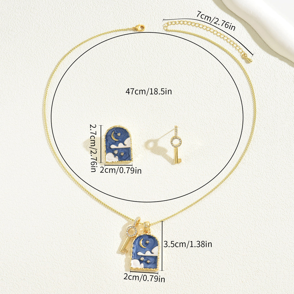 Blue Celestial Tag Jewelry — product image 3