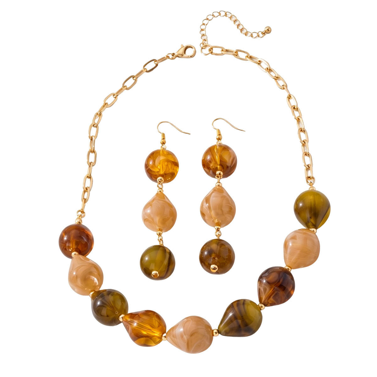 Warm Multicolor Bead Jewelry — product image 5
