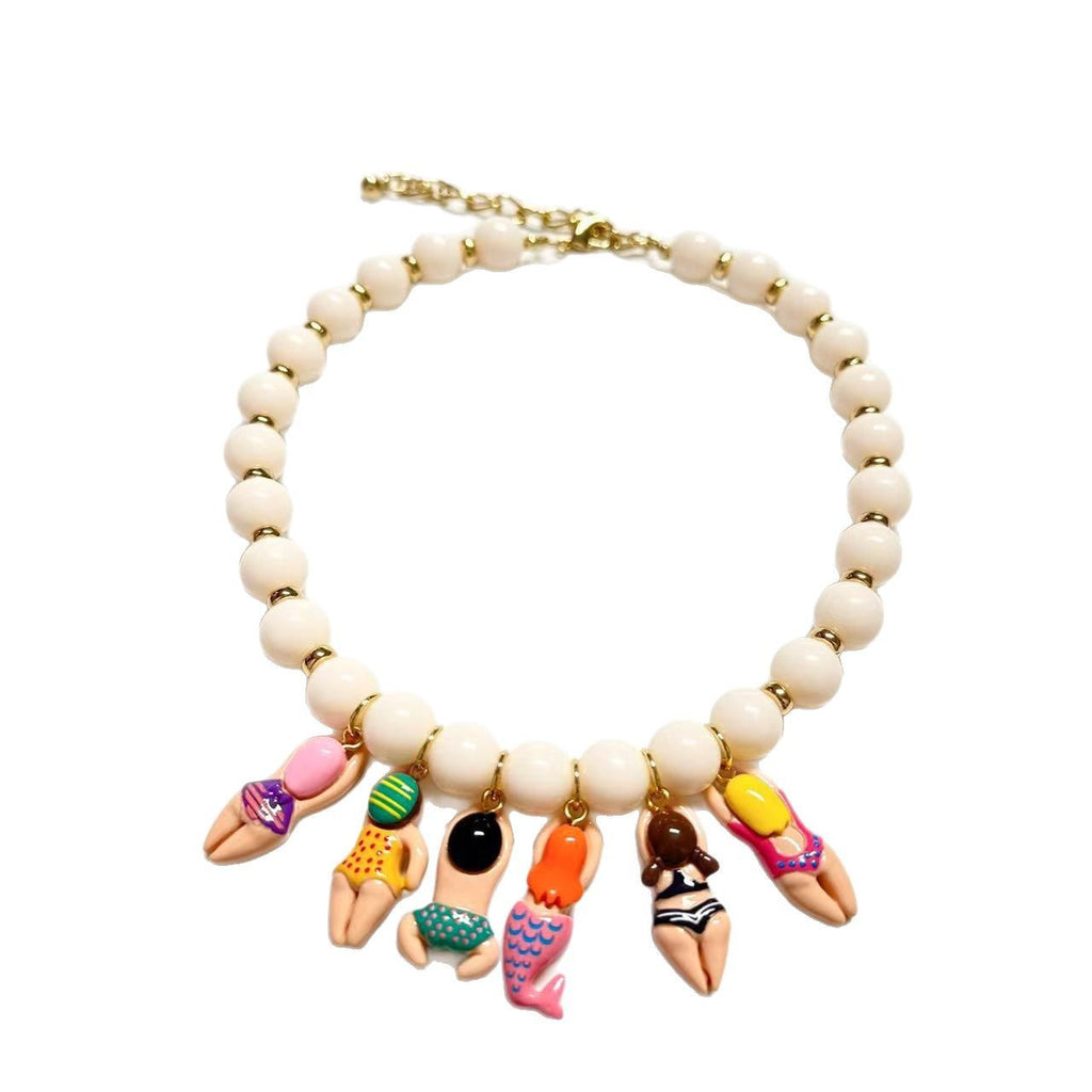 Colorful Doll Charm Necklace — product image 5