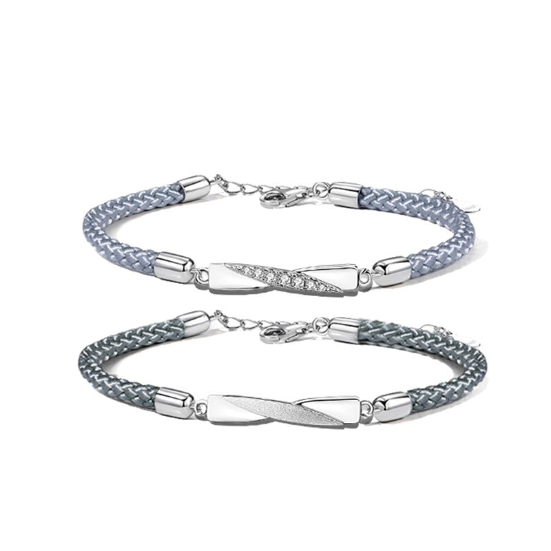 Bracciale in argento sterling 925 – Möbius