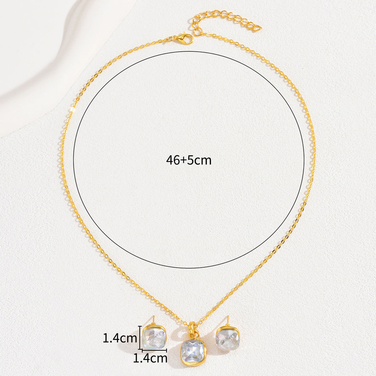 Clear Round Pendant Jewelry — product image 4