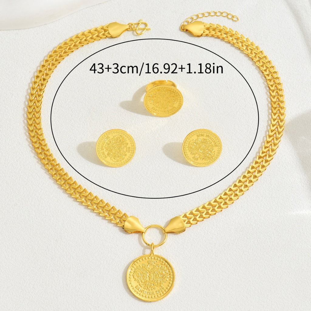 Coin Pendant Chain Jewelry — product image 4