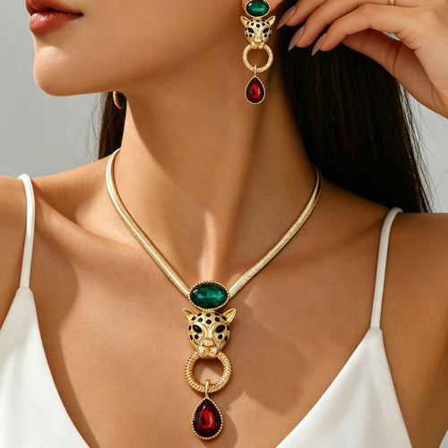 Animal-Head and Teardrop Jewelry — product image 2