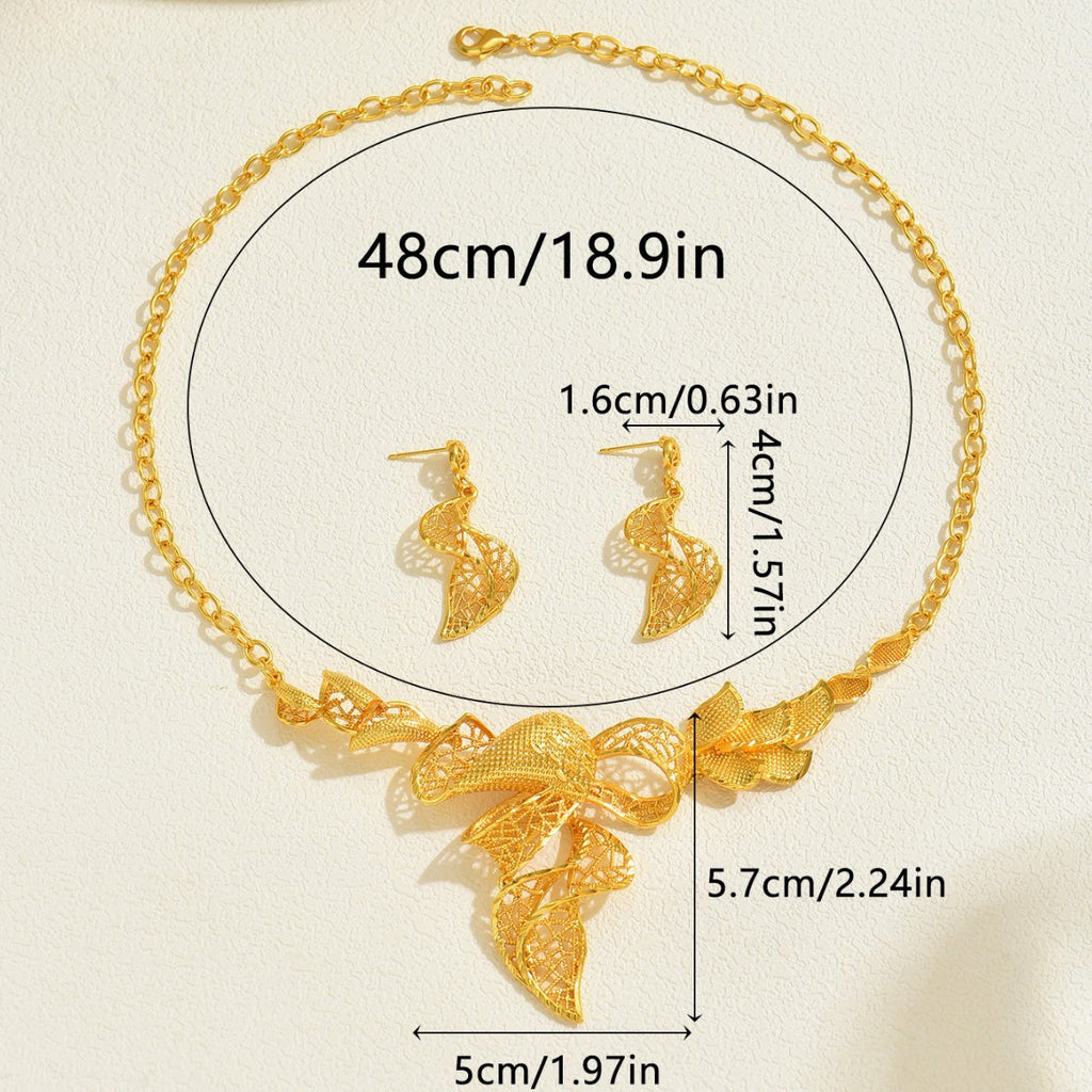 Twisted Leaf Statement Jewelry — product image 4