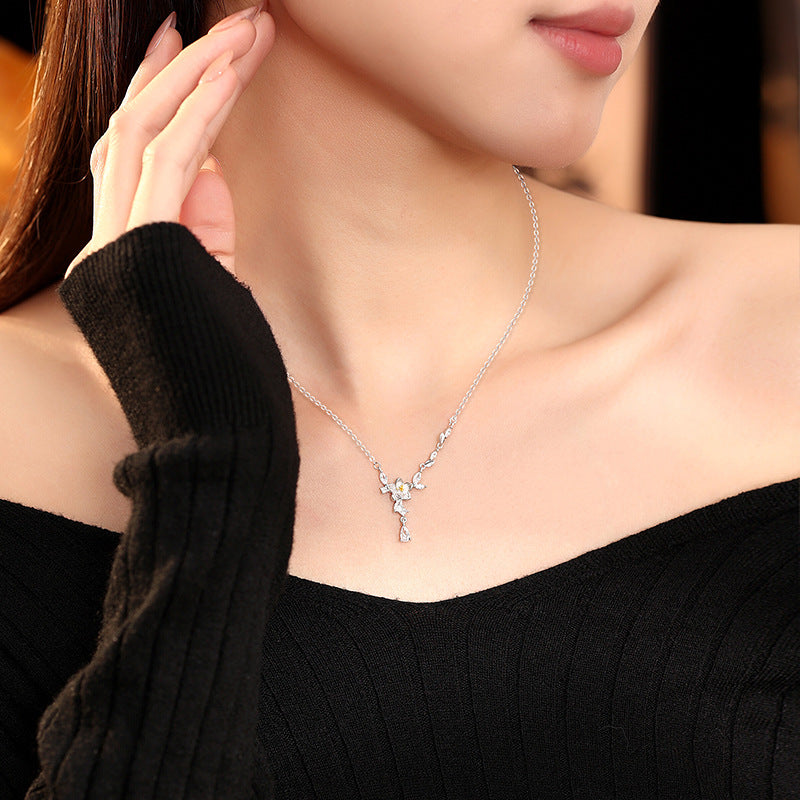 Collana in argento sterling 925 – goccia