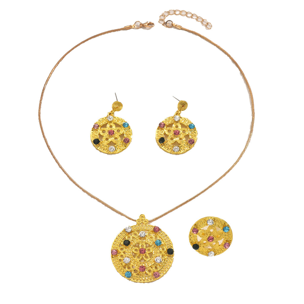 Colorful Ornate Medallion Jewelry — product image 5