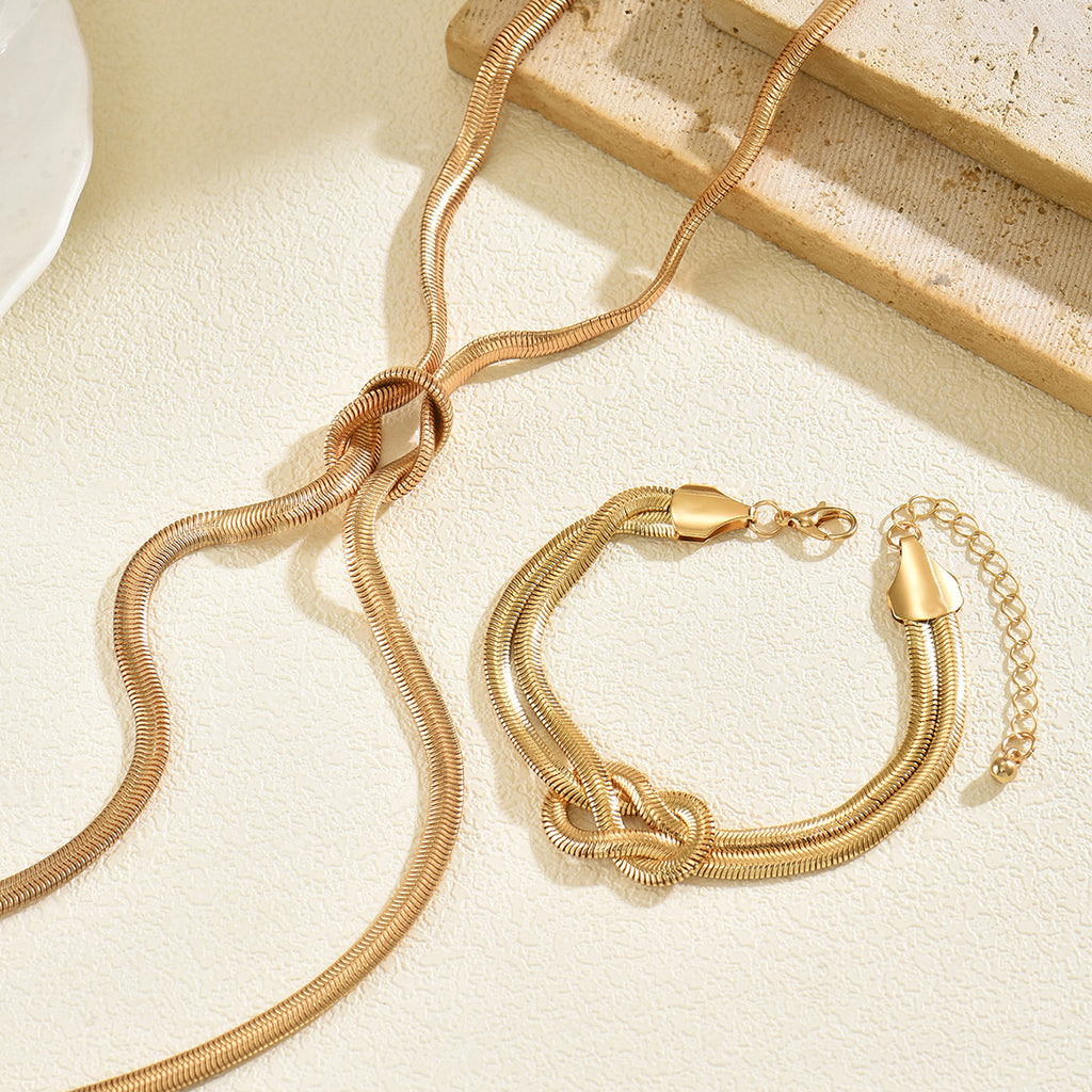 Fluid Knot Collar Jewelry — product image 3