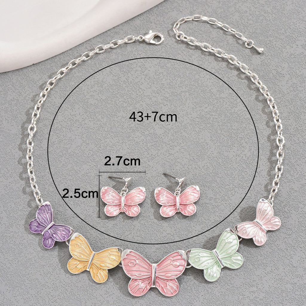 Pastel Butterfly Chain Jewelry — product image 4