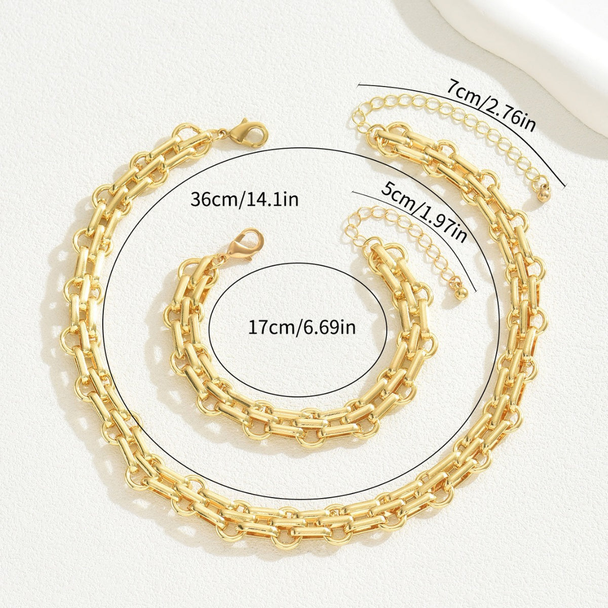 Oval Link Chain Jewelry — product image 4