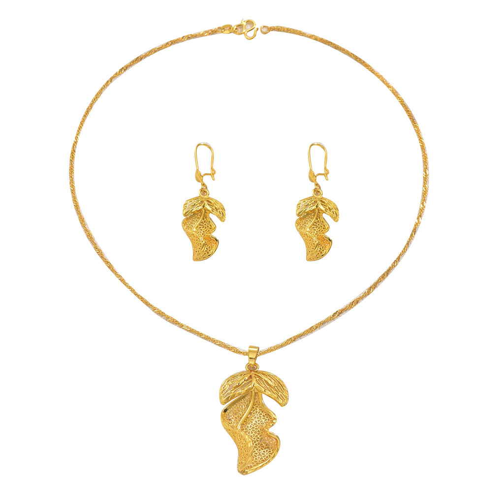 Open Leaf Drop Jewelry — product image 5