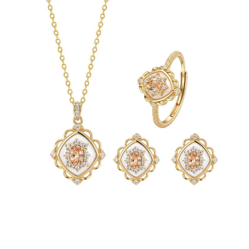 Gioielli in argento sterling 925 e madreperla