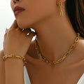 Elongated Link Chain Jewelry