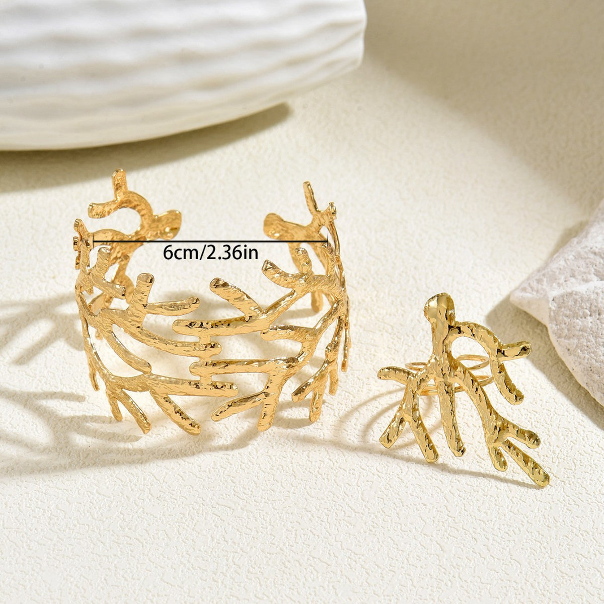 Branch Coral-Style Cuff Jewelry — product image 4
