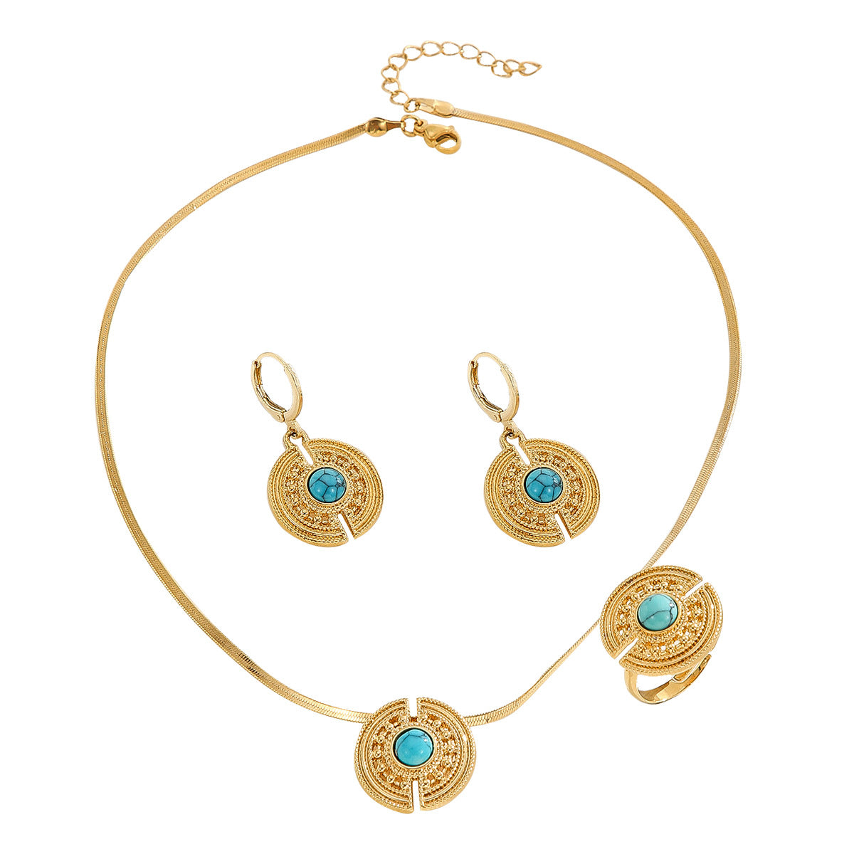 Turquoise-Color Sunburst Jewelry — product image 5