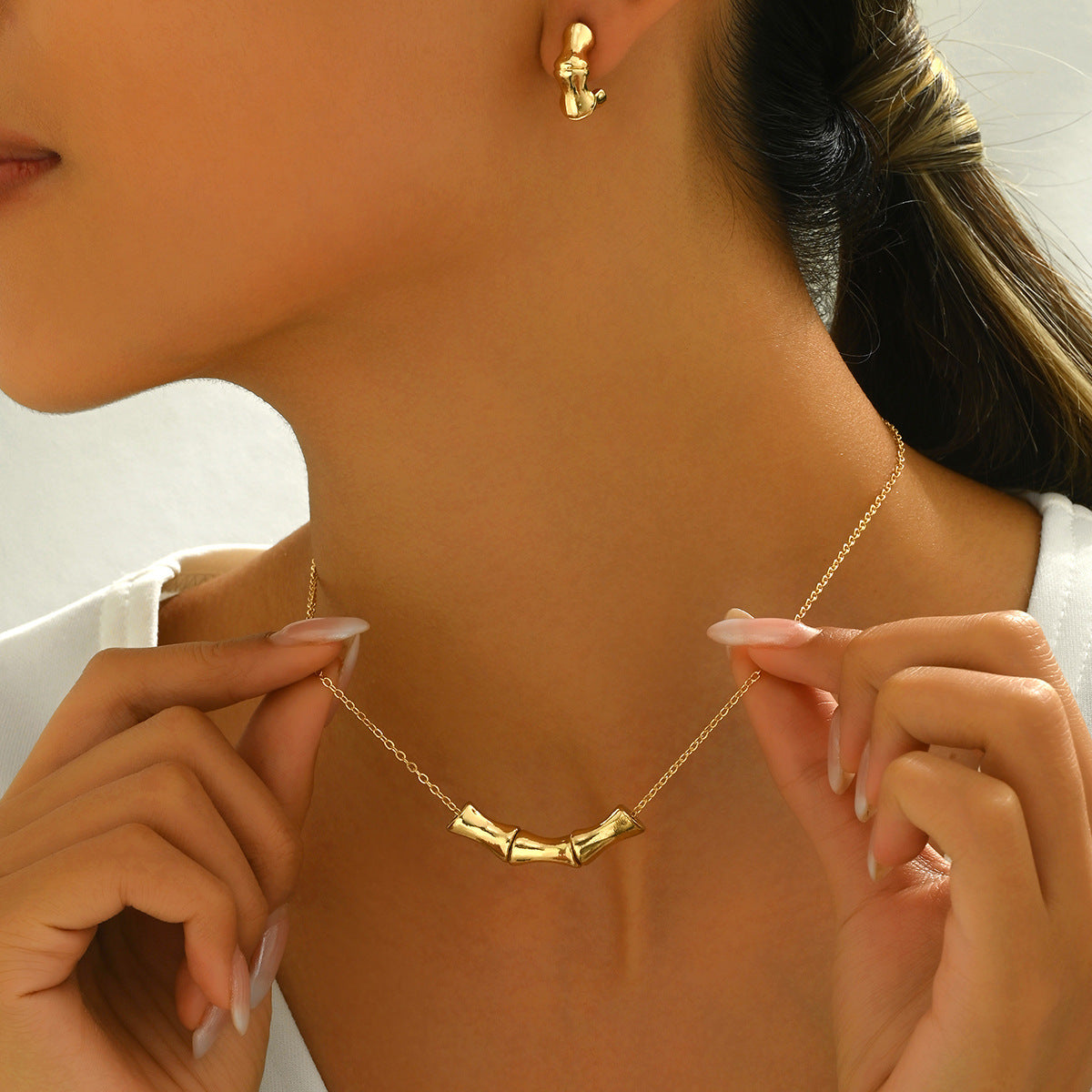 Petite Bamboo-Bar Jewelry
