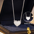 Collana in argento sterling 925 – fiore e madreperla