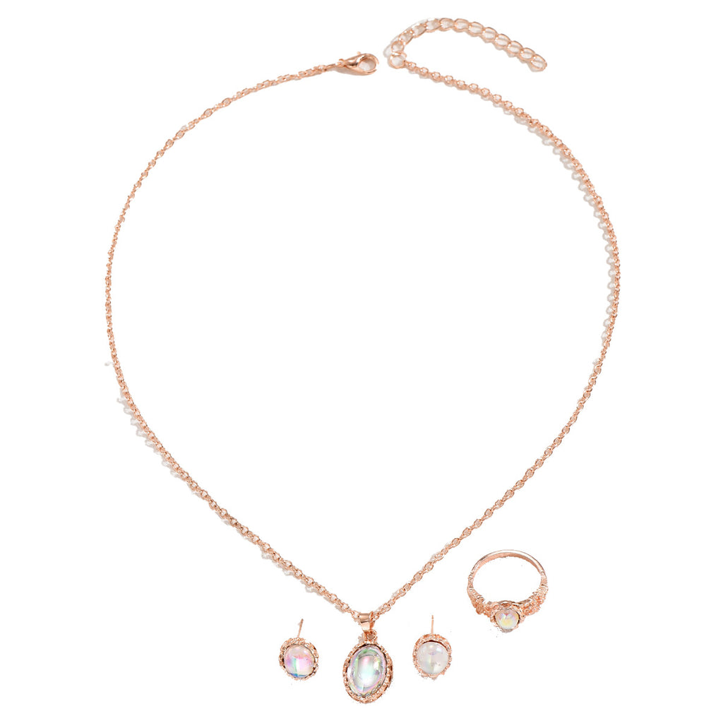 Oval Clear-Accent Pendant Jewelry — product image 5