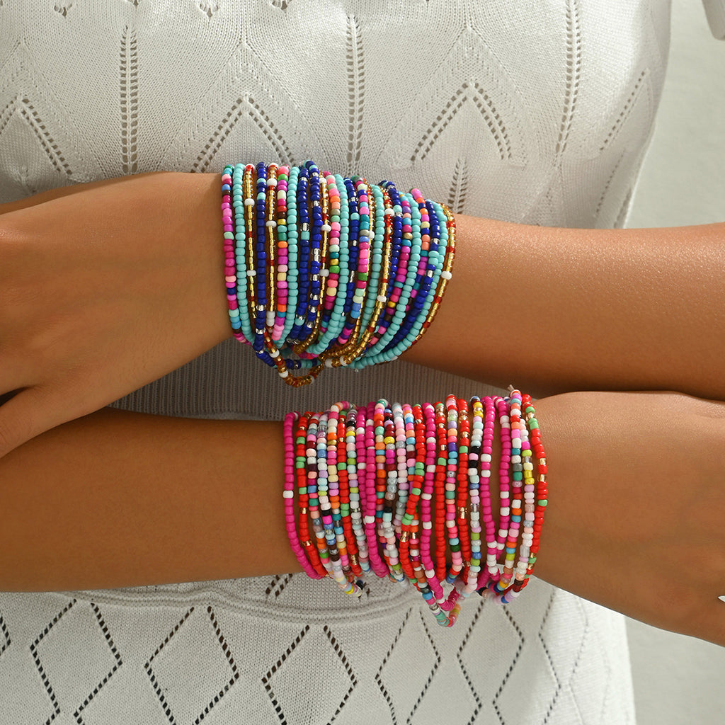 Colorful Fine-Bead Strand Jewelry — product image 2