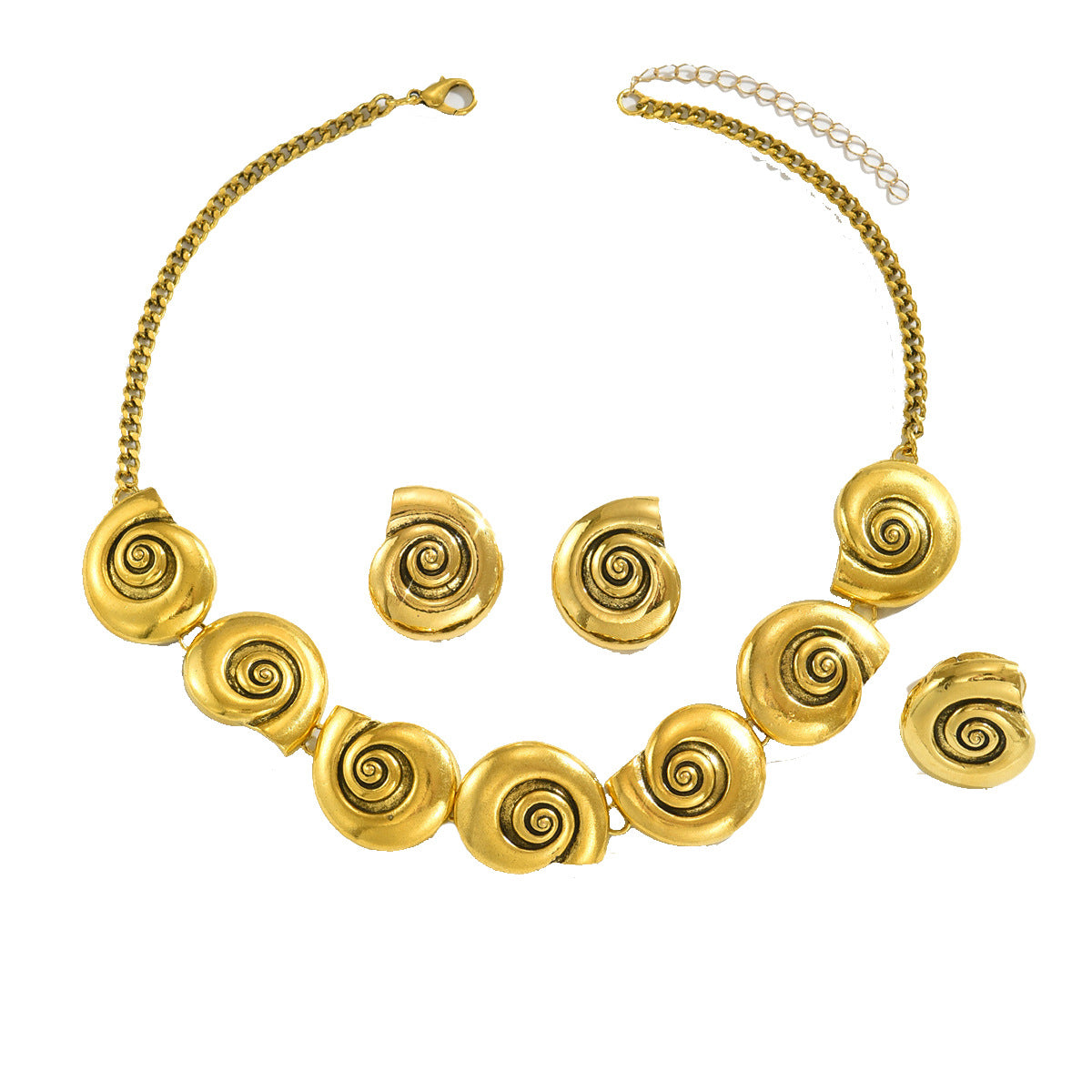 Linked Spiral Medallion Jewelry — product image 5