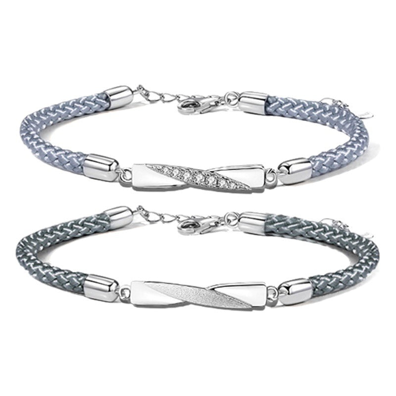 Bracciale in argento sterling 925 – Möbius