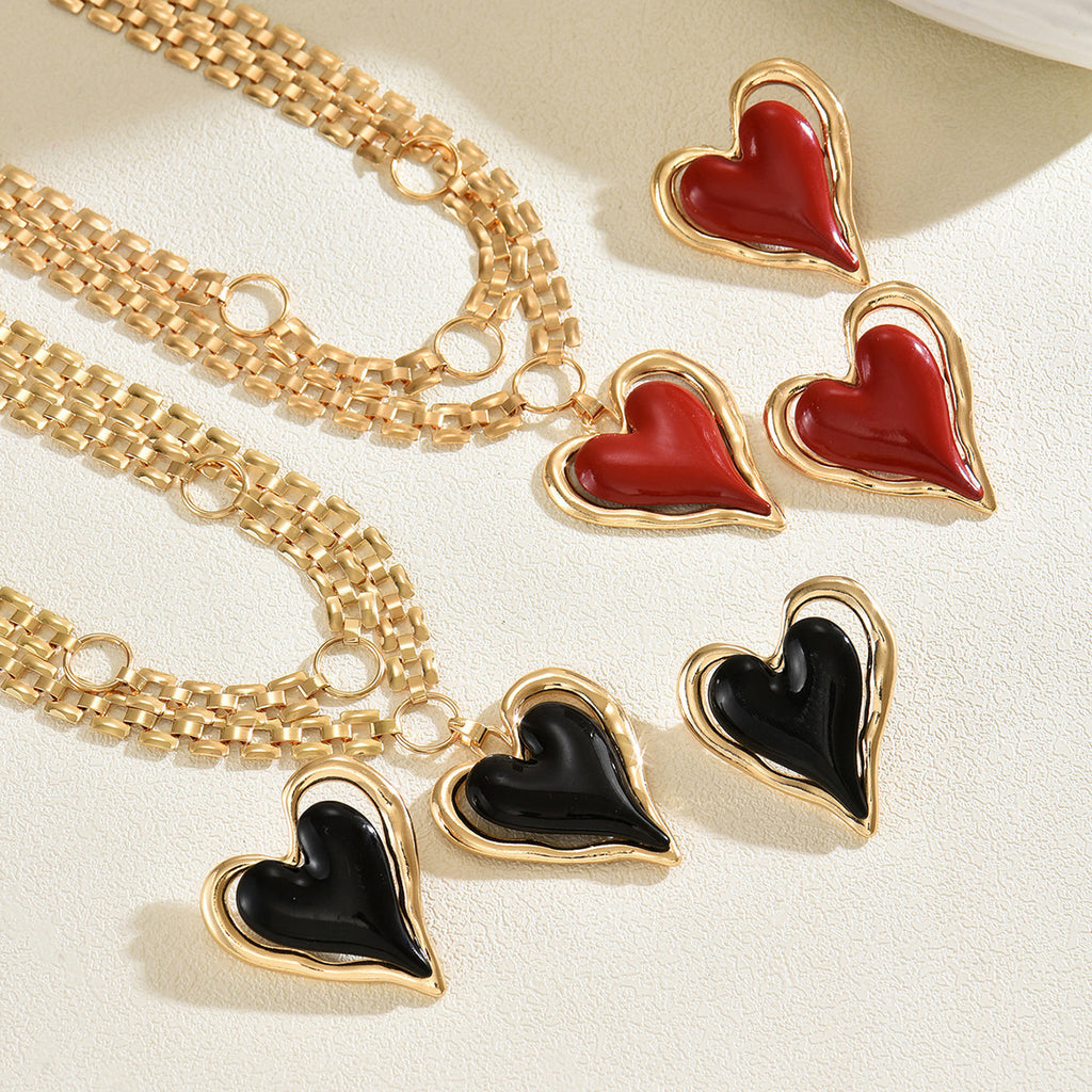 Heart Statement Chain Jewelry — product image 3