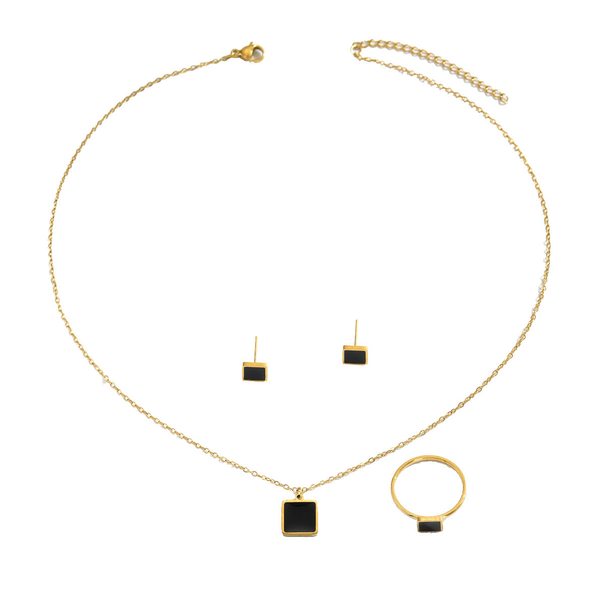 Petite Black Square Jewelry — product image 5