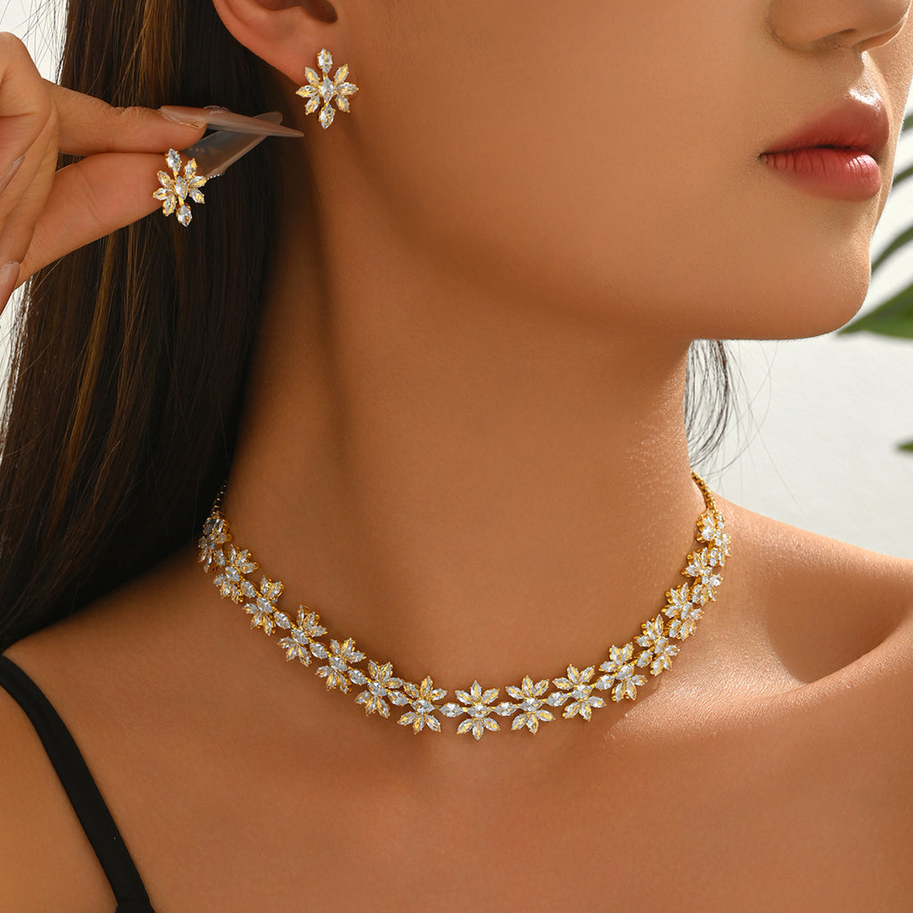 Tiny Flower Cluster Jewelry