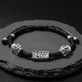 Six-Word Mantra Pure Silver 999 Bracelet Men's Fashion Versatile Tibetan Bracelet Retro Personalized Ins Style Bracelet