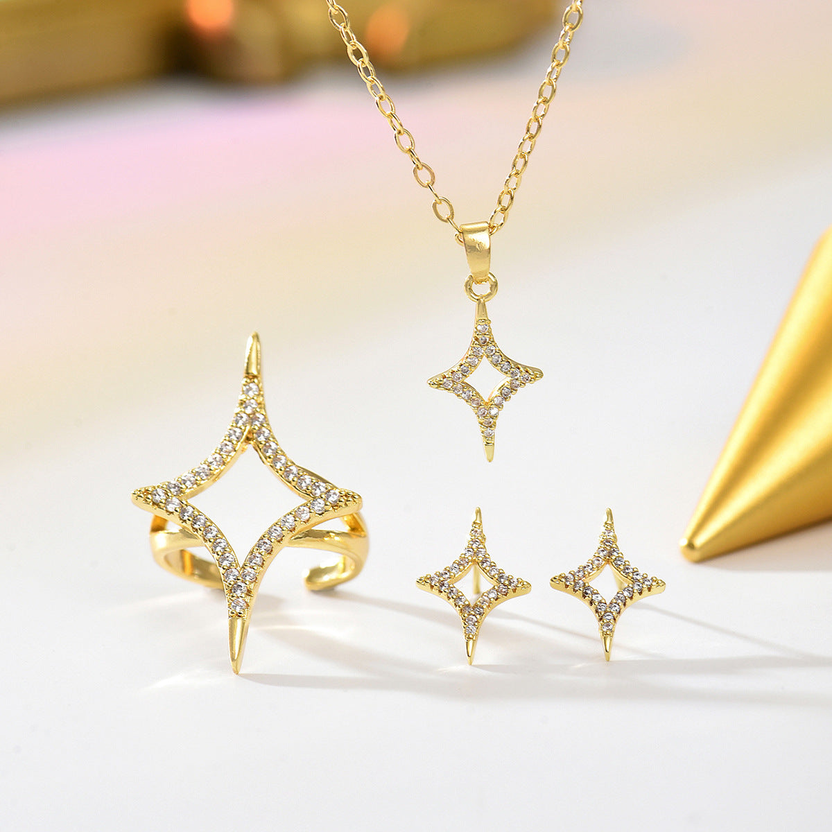 Four-Point Star Jewelry — product image 3