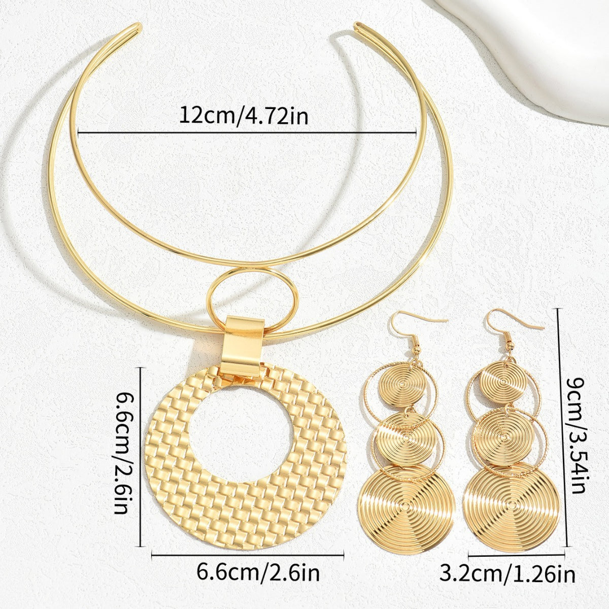 Open Circle Statement Jewelry — product image 4