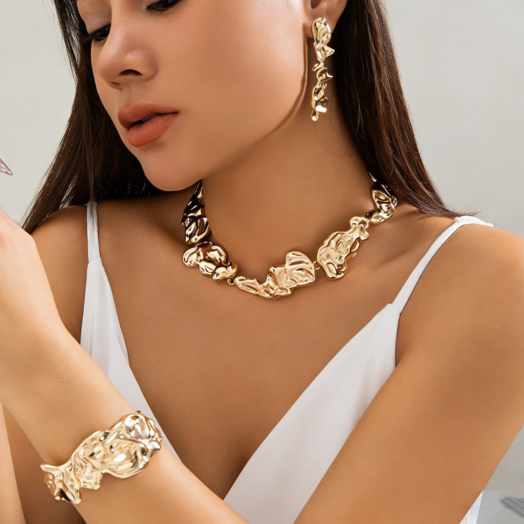 Organic Sculpted Link Jewelry
